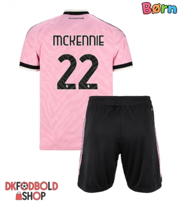 Juventus Weston McKennie #22 Udebanesæt Børn 2026-27 Kort ærmer (+ korte bukser)